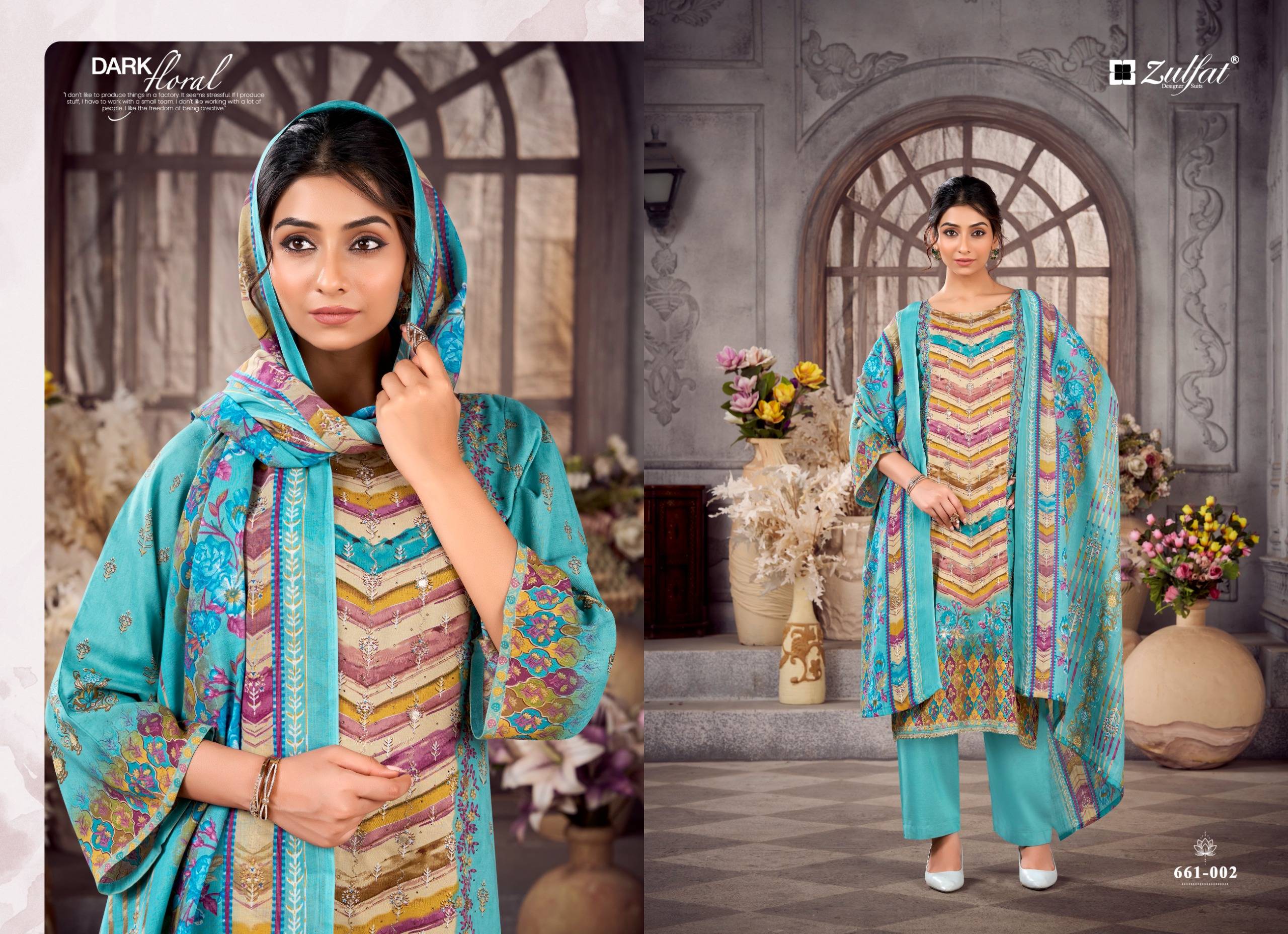 AAYAT VOL 17 By Zulfat Designer Suits Beautiful Pakistani Suits Wear Pure Cotton Dresses At Wholesale Price